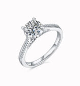 Sixteen Stone Narrow Earrings